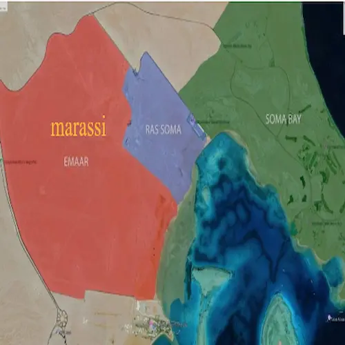 Marassi Red Sea map