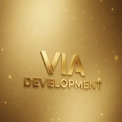 via development