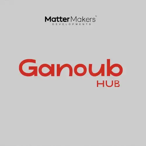 ganoub hub mall new cairo design