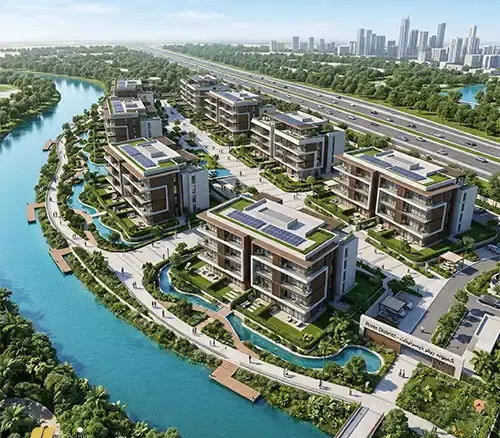 river district