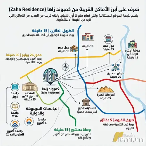 zaha residence location