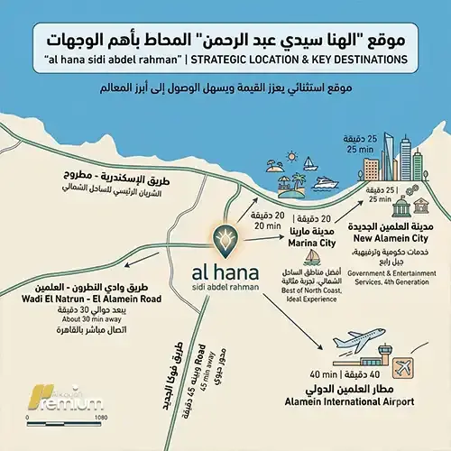 al hana sidi abdel rahman location