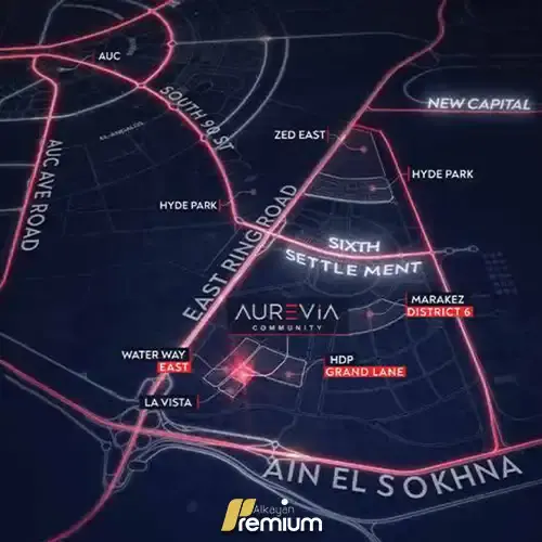 aurevia community location
