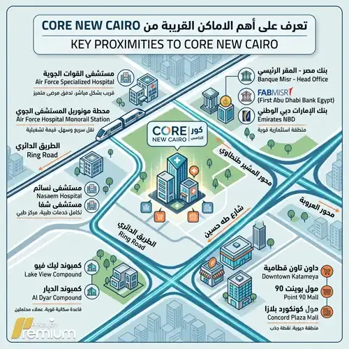 core new cairo location