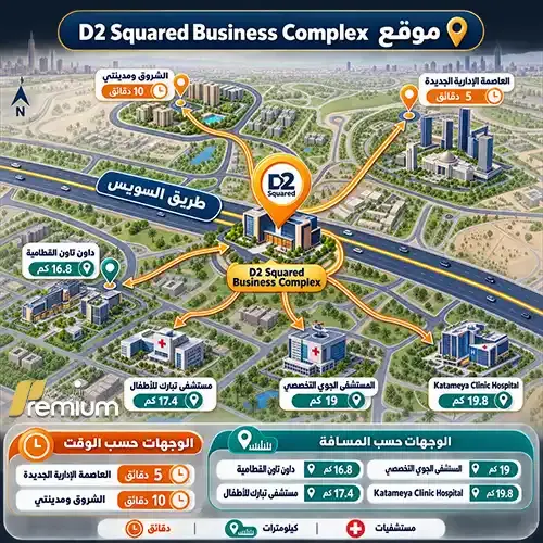 d2 squared business complex location