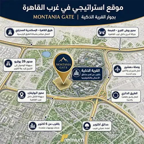 montania gate location