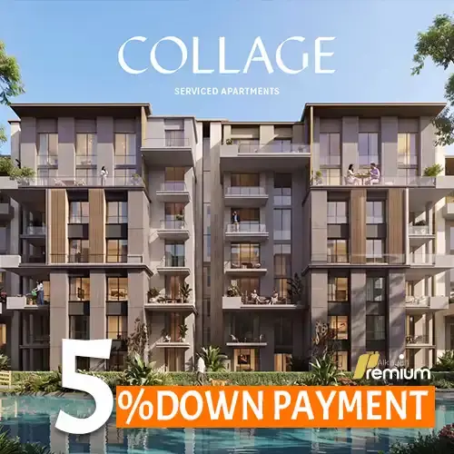 collage new cairo down payment